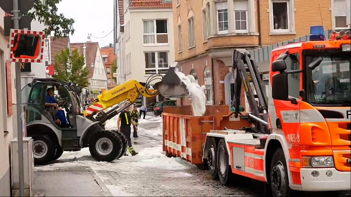 Alemania no sale de su asombro: un manto de 30 centímetros de granizo en pleno agosto