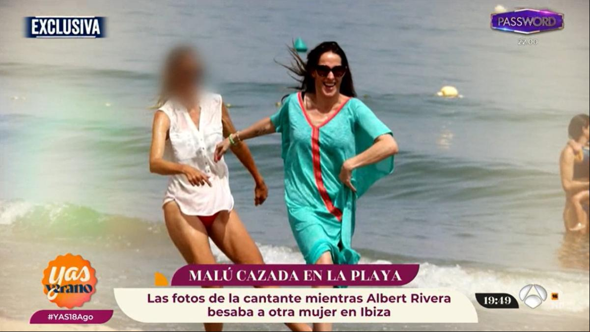 Malú pasa sus vacaciones en familia ajena a los rumores de noviazgo entre Albert Rivera y Carla Cotterli