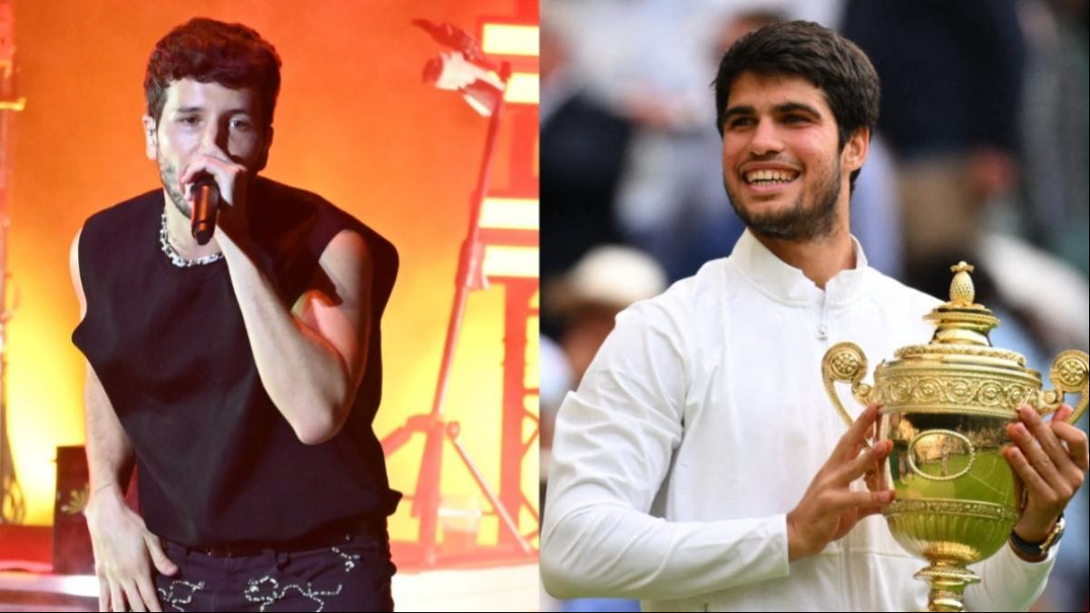 Sebastián Yatra debuta como tenista junto a Carlos Alcaraz y arrasa en Nueva York