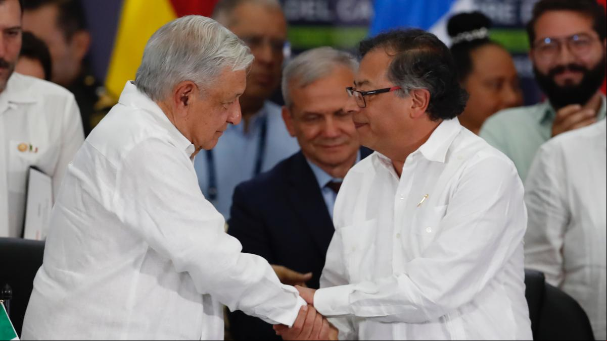 Petro y López Obrador anuncian el fin de la guerra contra la droga
