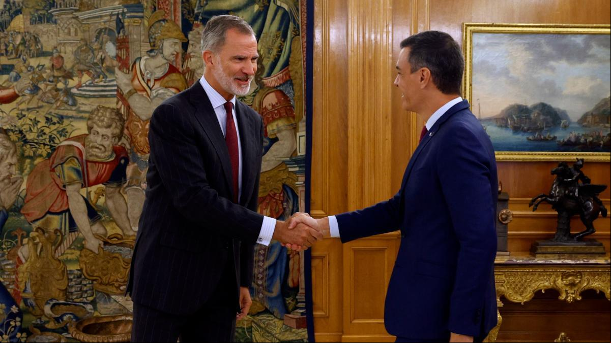 Comparecencia de Pedro Sánchez tras la ronda de consultas del rey Felipe VI, en streaming
