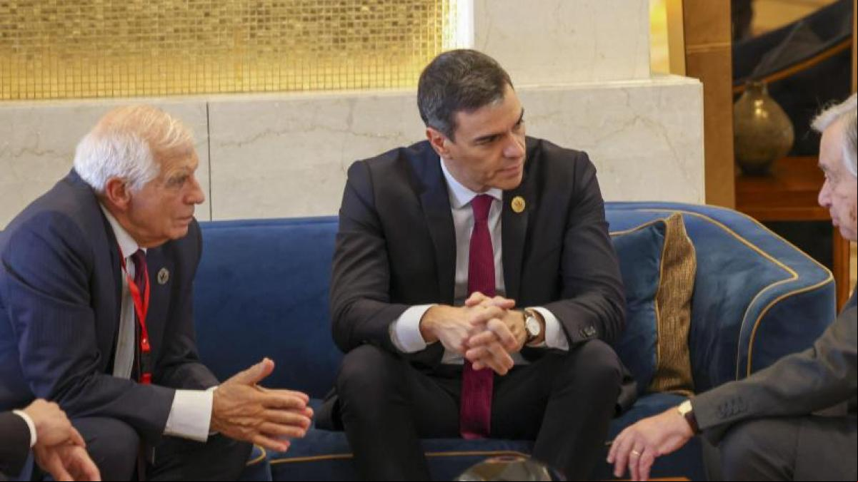 Sánchez pide un alto el fuego humanitario y alerta contra la extensión del conflicto: “Una pequeña chispa puede provocar un incendio”