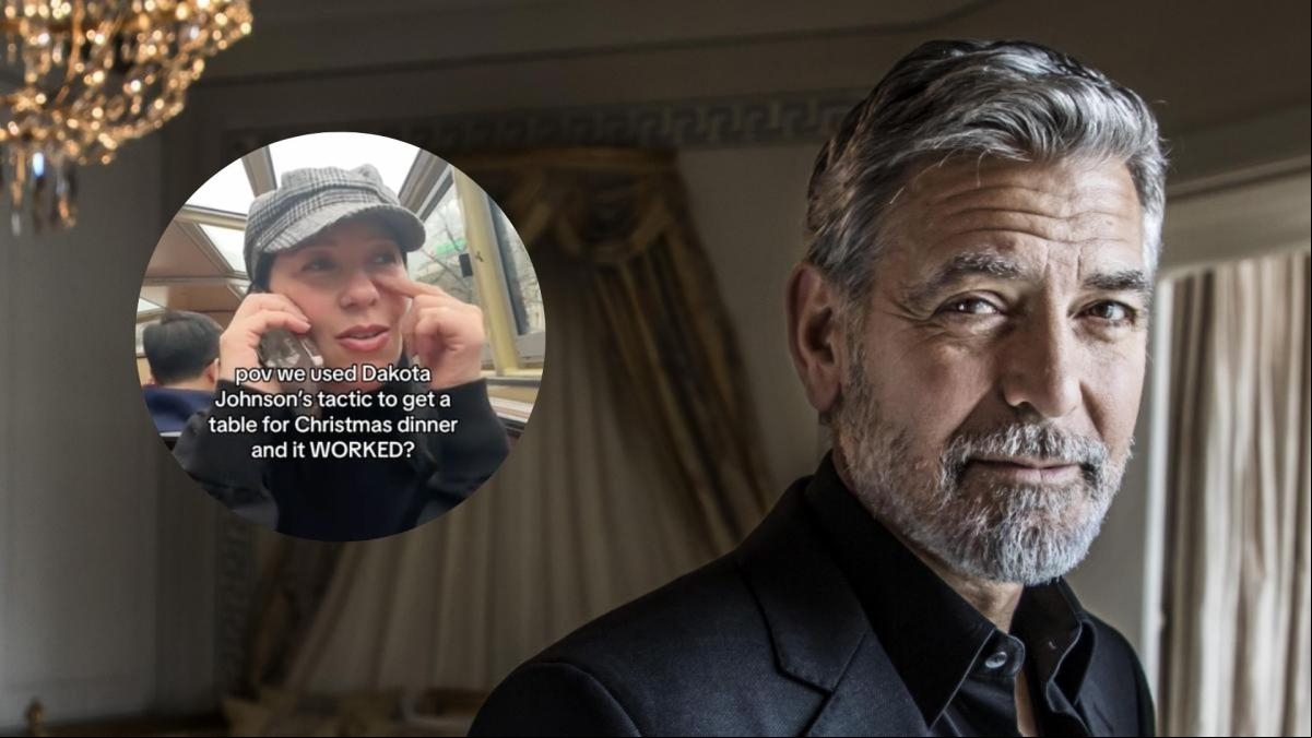 Se hace pasar por una empleada de George Clooney para conseguir mesa en un restaurante: “No falla”