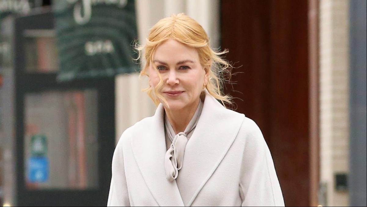 El cambiado rostro de Nicole Kidman captado en las calles de Nueva York