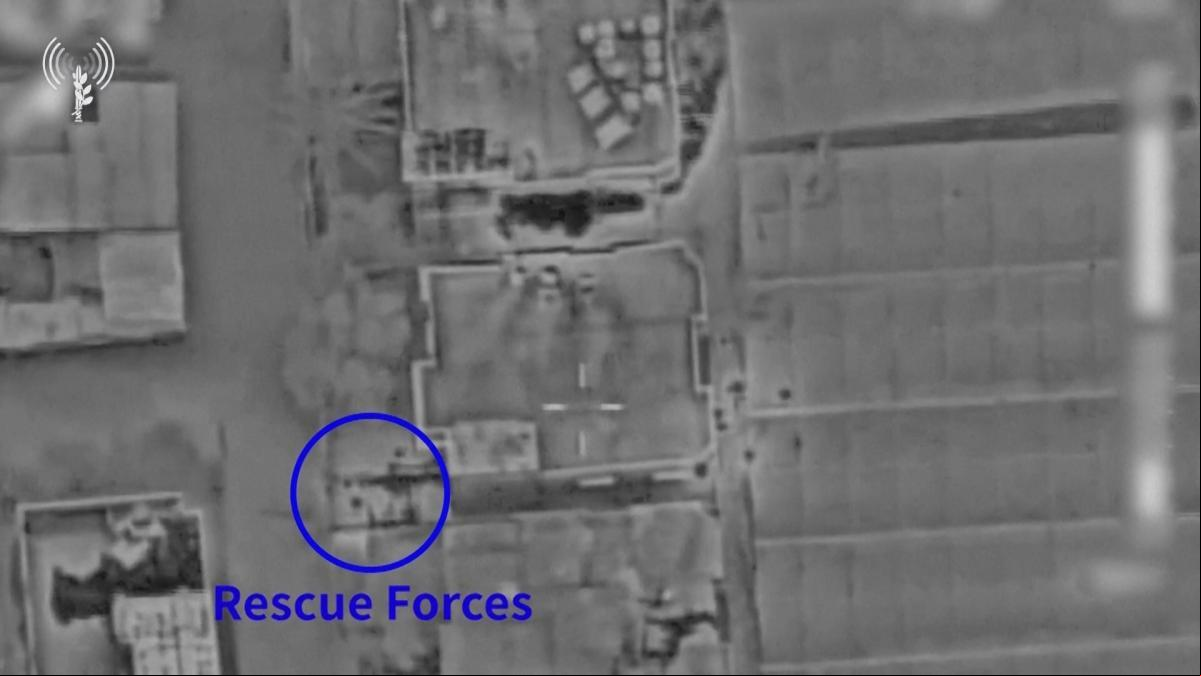 Un comando israelí libera a dos rehenes y deja decenas de palestinos muertos