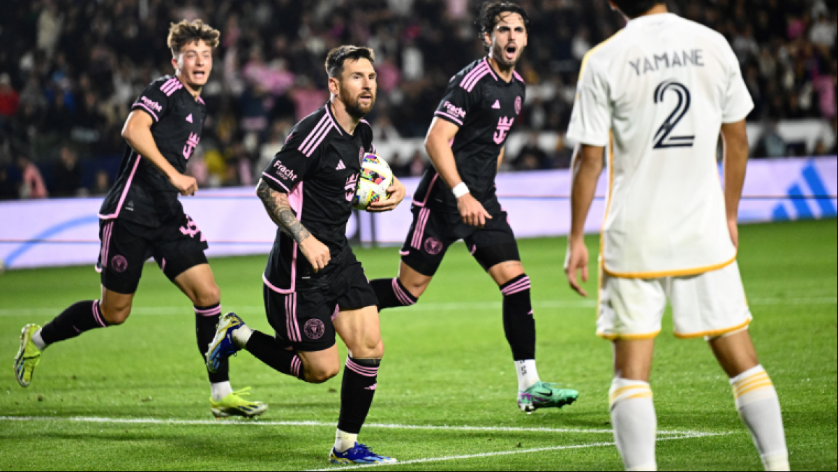 La conexión Messi-Alba rescata un punto en el descuento ante los Galaxy de Riqui Puig