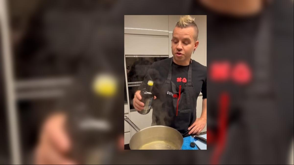 El truco de Dabiz Muñoz al hervir pasta que indignaría a algún italiano y que no es lo que parece