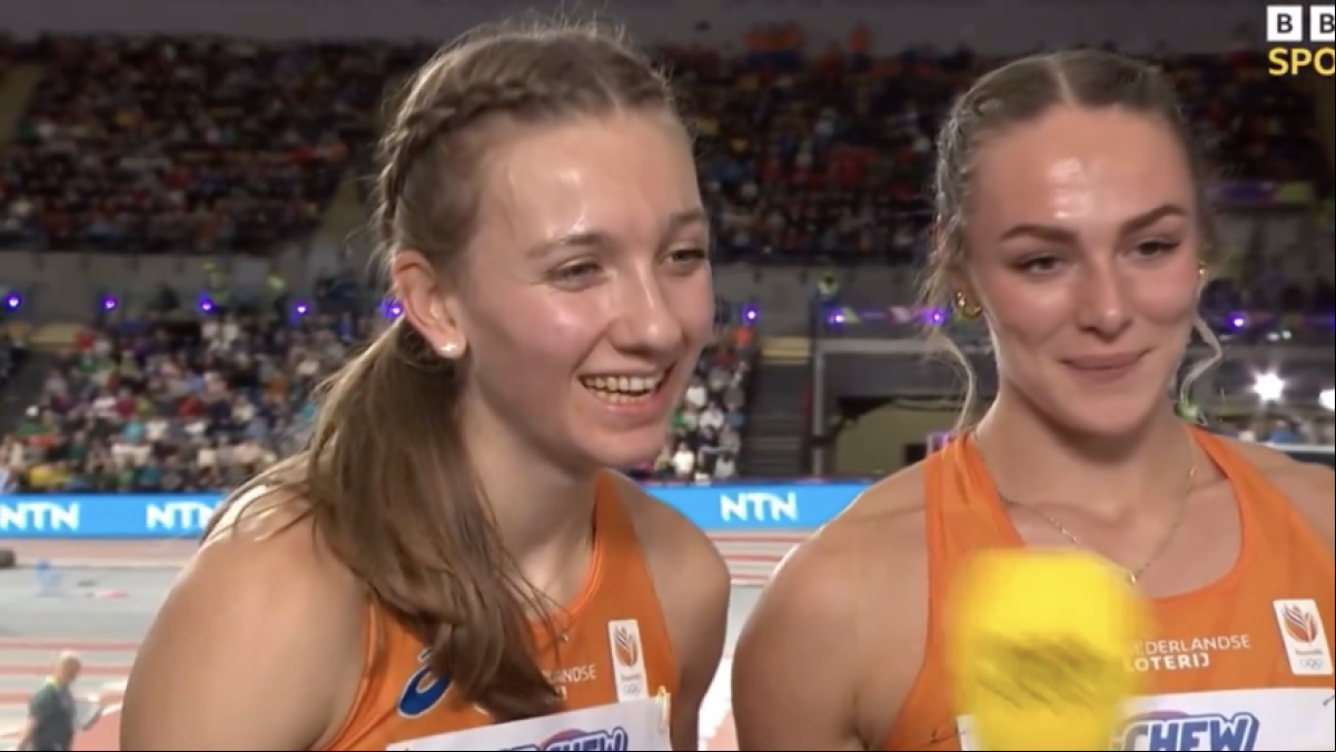 Una atleta holandesa se vuelve viral por el gran parecido de su voz a Mickey Mouse