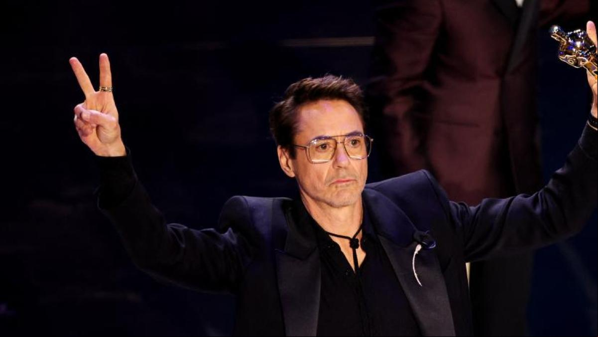 Robert Downey Jr. se corona como mejor actor de reparto en los Oscars con Oppenheimer