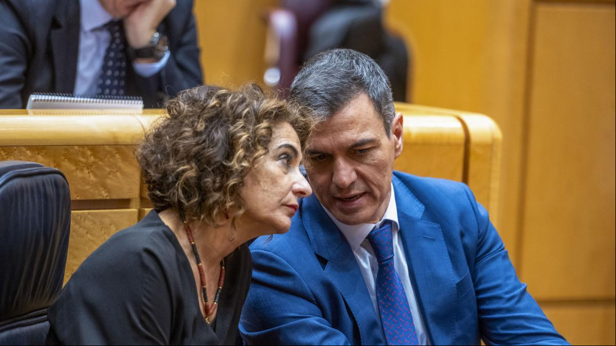 Sánchez asiste a la sesión de control al Gobierno en el Senado, en streaming
