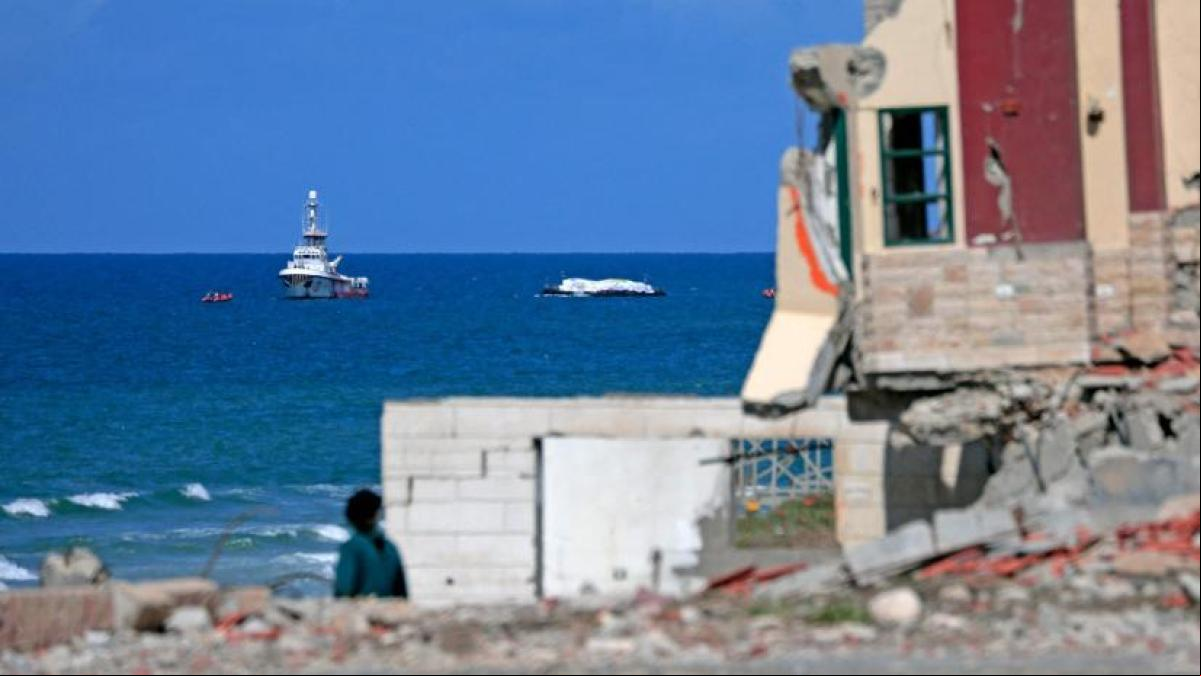 El Open Arms llega a las costas de Gaza con 200 toneladas de ayuda tras tres días de ruta