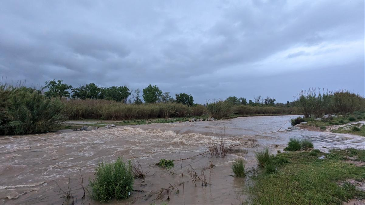 Tanta lluvia como en la borrasca Gloria