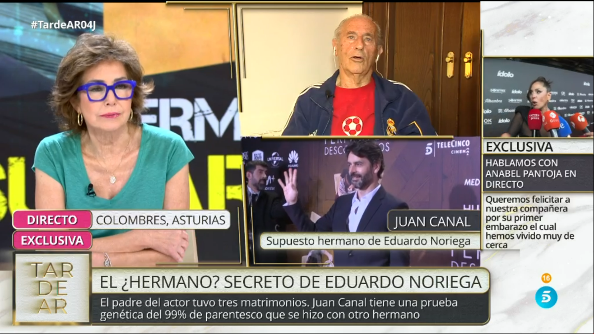 Juan Casal, el hermano desconocido de Eduardo Noriega, lucha por su reconocimiento: “Él es hijo del mismo señor que yo”