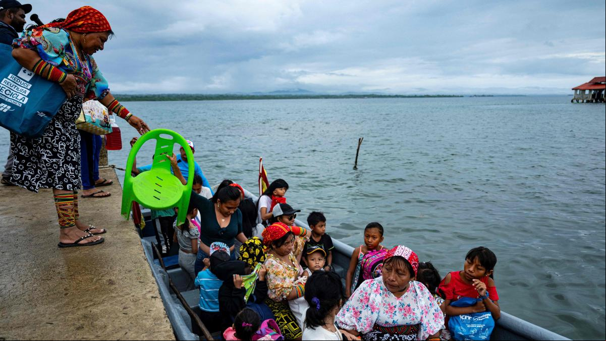 “Ha sido duro dejar atrás nuestros hogares, pero era lo mejor”: el exilio climático en Panamá