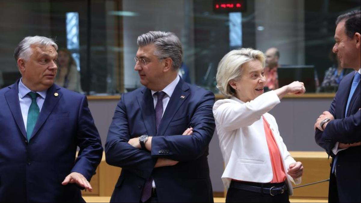 La cena de líderes de la UE acaba sin acuerdo pero Von der Leyen y Costa avanzan posiciones