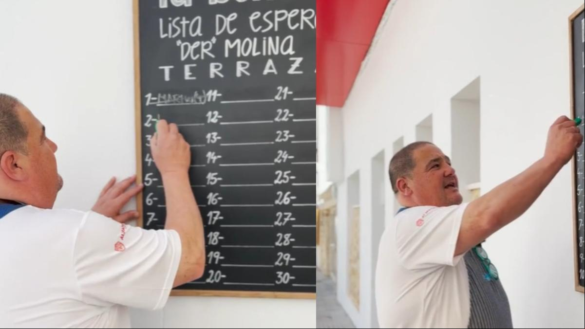 La hilarante forma de reservar mesa en un bar de Zahara de los Atunes: “Tecnología de última generación”
