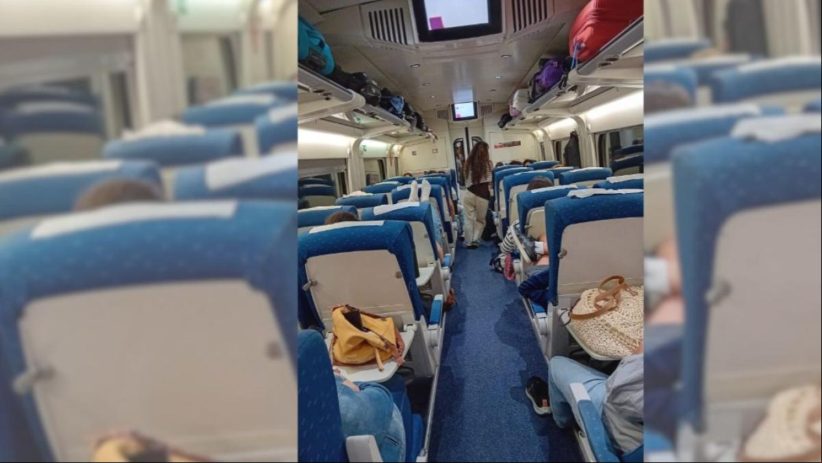 Caos en los primeros trenes de refuerzo de San Fermín entre Madrid y Pamplona