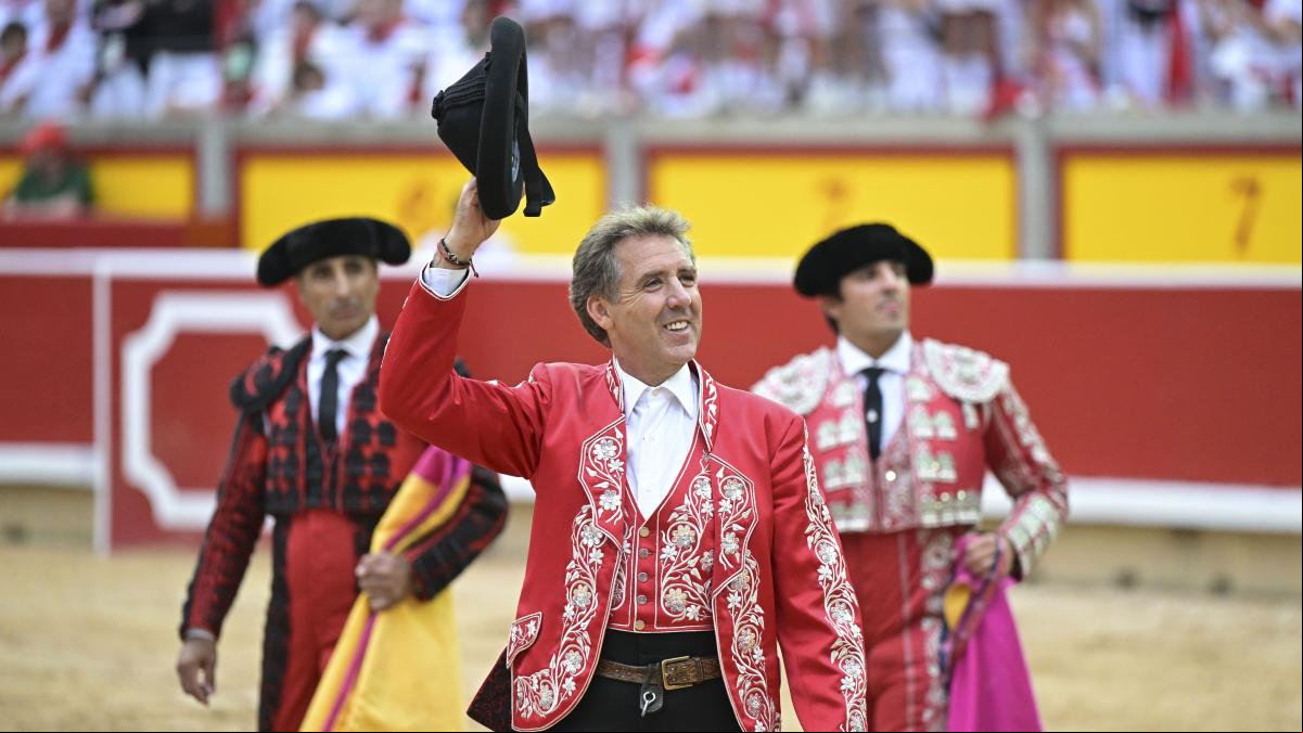 Apoteósico adiós a Pamplona de Pablo Hermoso de Mendoza en la segunda de los Sanfermines