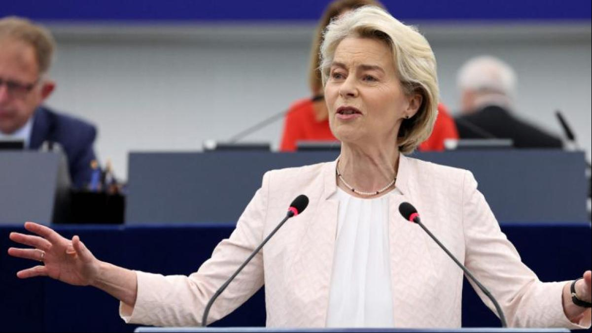Von der Leyen, reelegida como presidenta de la Comisión Europea por la mayoría de centro