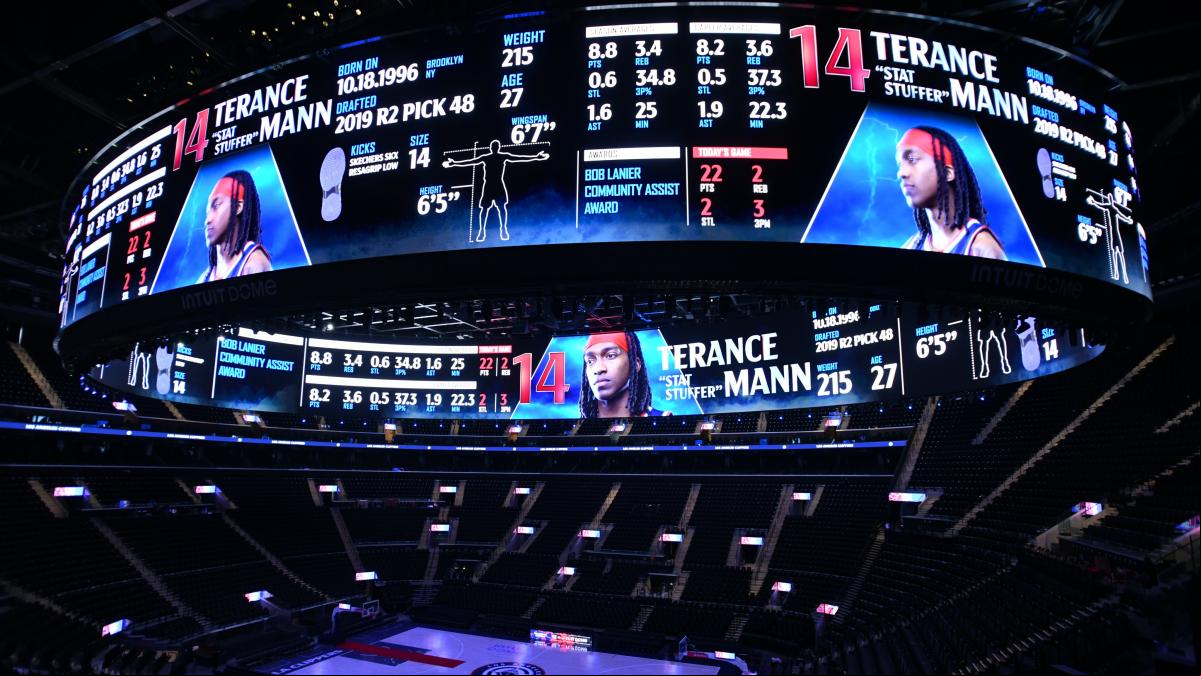 El espectacular nuevo marcador de 360º que tendrán Los Angeles Clippers en su nuevo pabellón: “¡Qué locura!”
