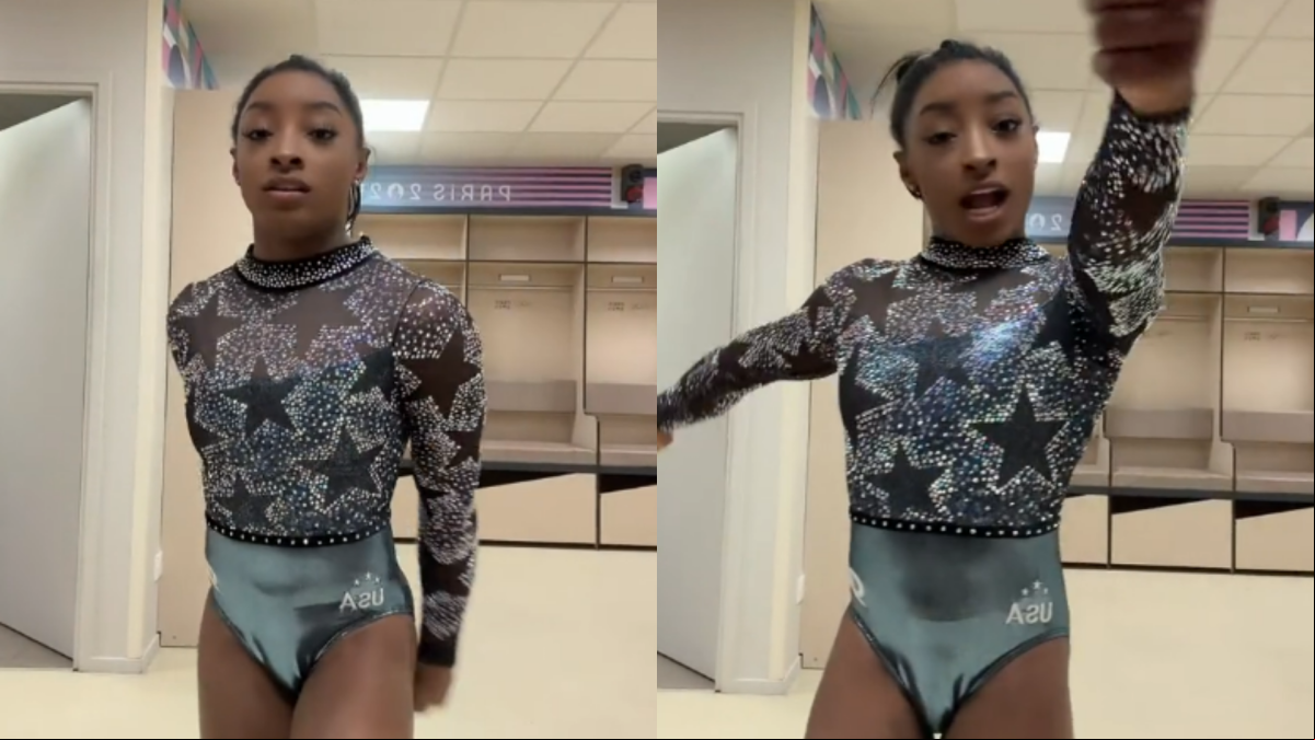 Simone Biles comparte un divertido baile entre bastidores de los JJ.OO.: “No te preocupes por hacer el ridículo”