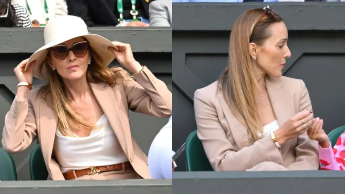 El talismán en la tribuna de Novak Djokovic: así es Jelena, su esposa y madre de sus hijos
