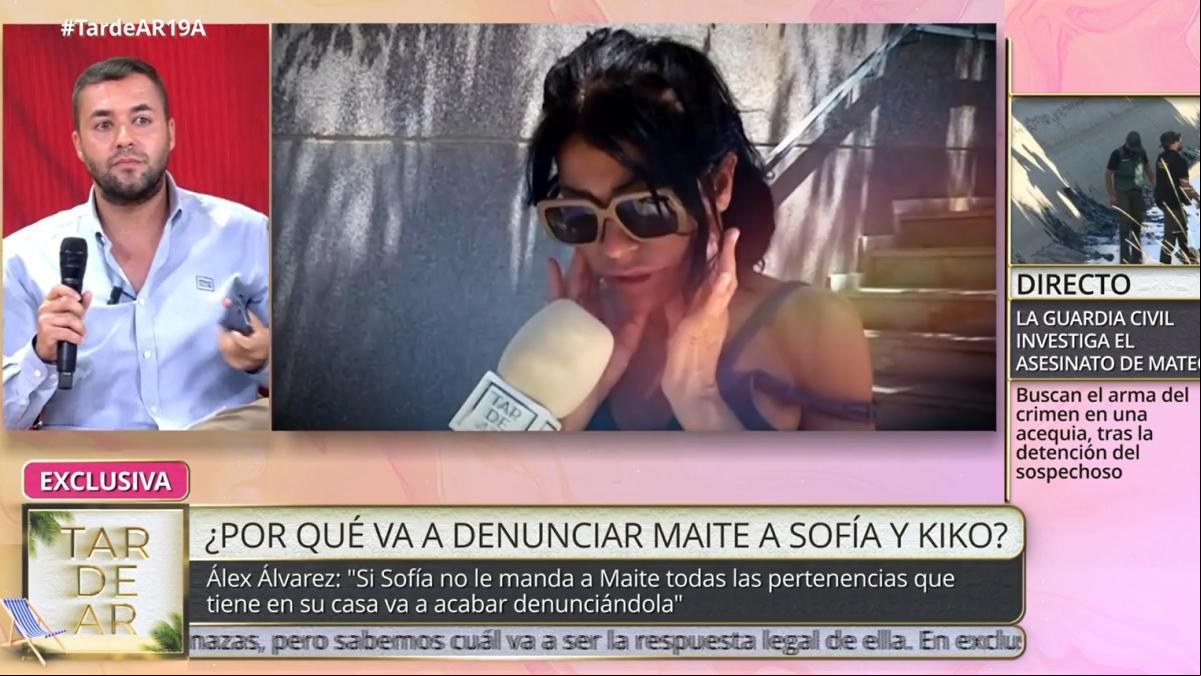 El duro comunicado de Maite Galdeano tras su crisis nerviosa por la demanda y orden de alejamiento de Sofía Suescun