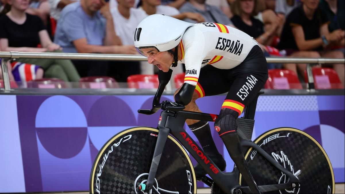Ricardo Ten inaugura el medallero español con un bronce en ciclismo en pista