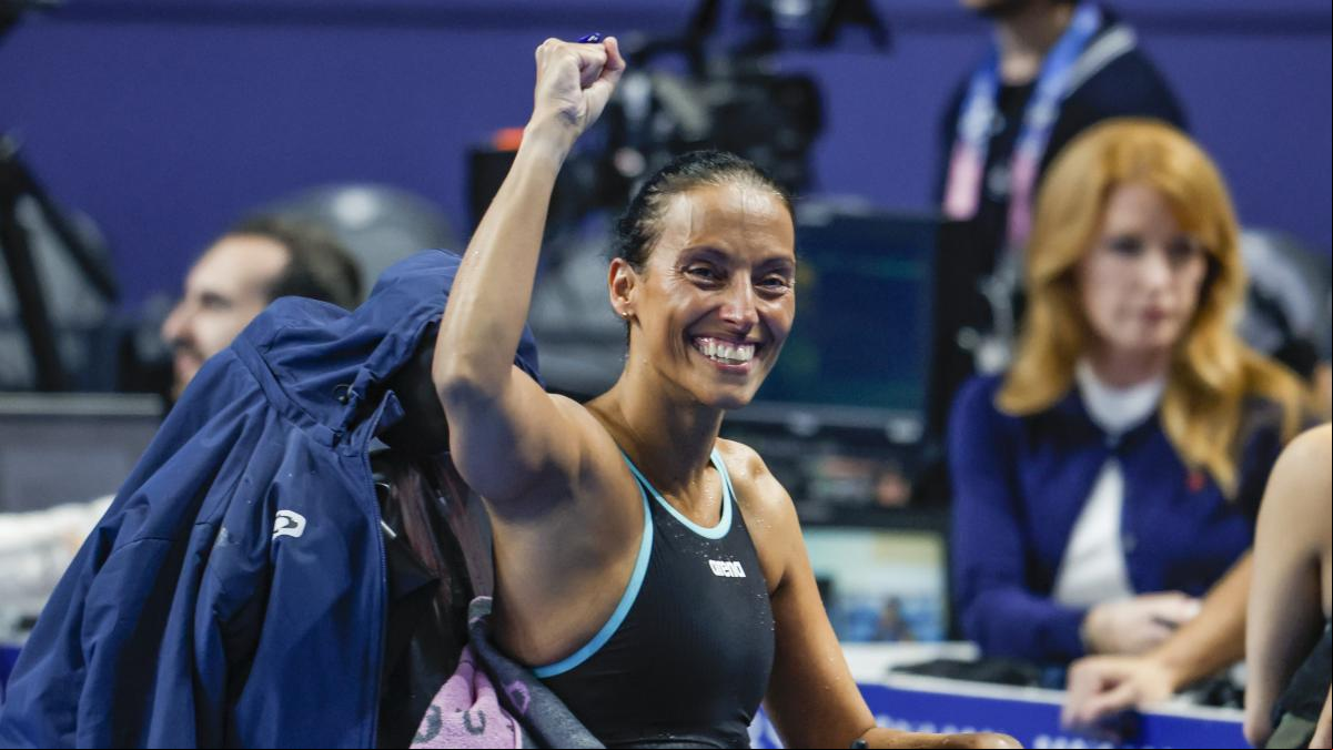 Teresa Perales gana el bronce en la piscina e iguala el récord histórico de Michael Phelps