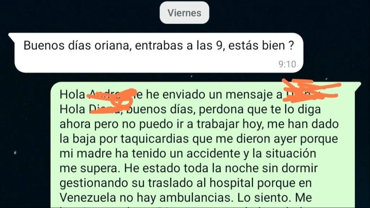 Despiden a una camarera al cogerse la baja por taquicardias por un problema familiar: “Debería existir una lista negra de explotadores para no ir”