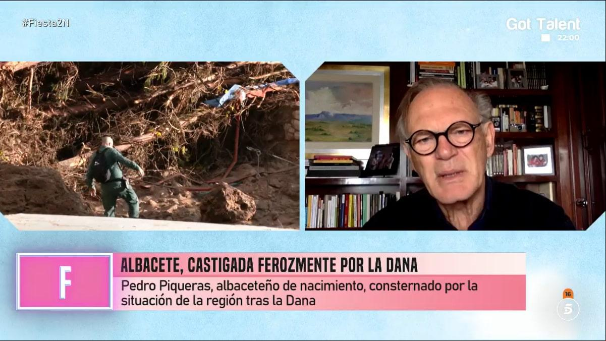 Pedro Piqueras se pronuncia sobre la situación provocada por la DANA: Estoy sobrecogido