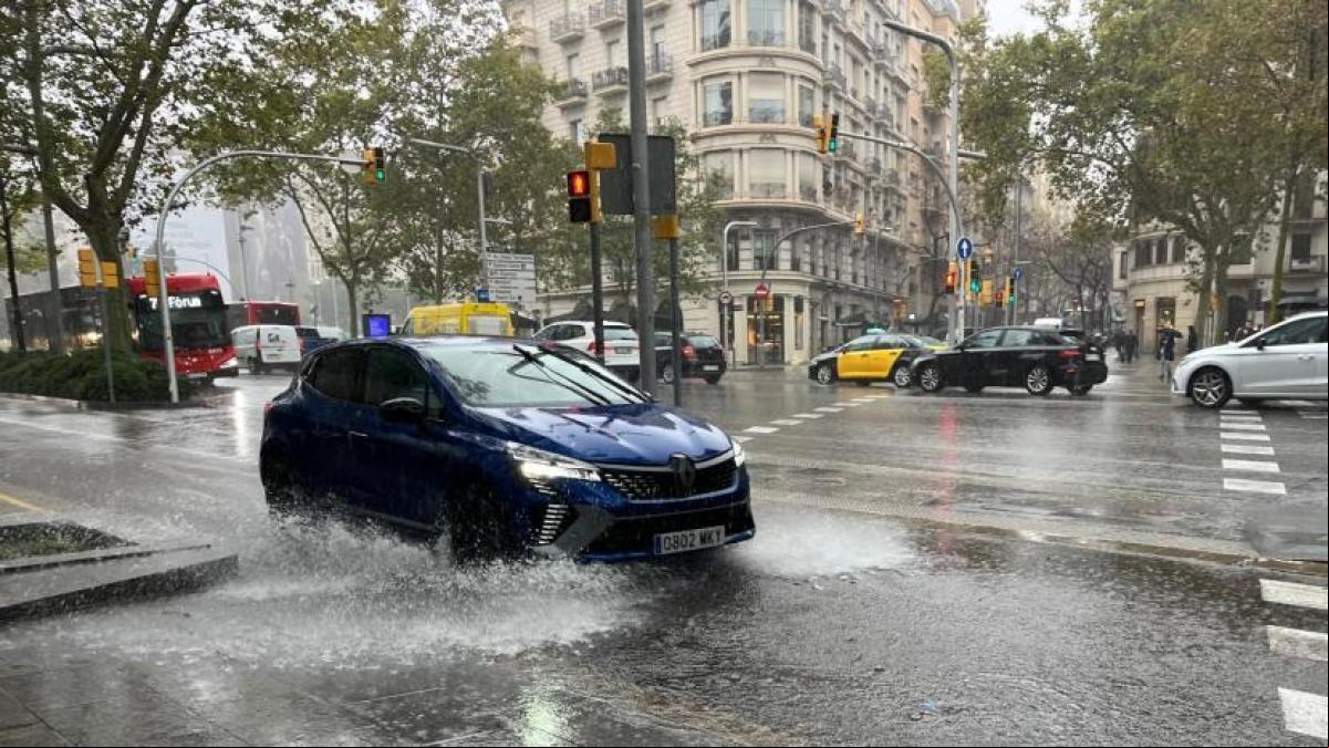 Posible temporal con riesgo de aguaceros en Cataluña la semana que viene