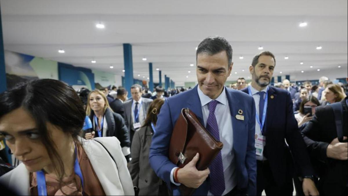 Sánchez alerta a la comunidad internacional tras la DANA de Valencia: “El cambio climático mata”