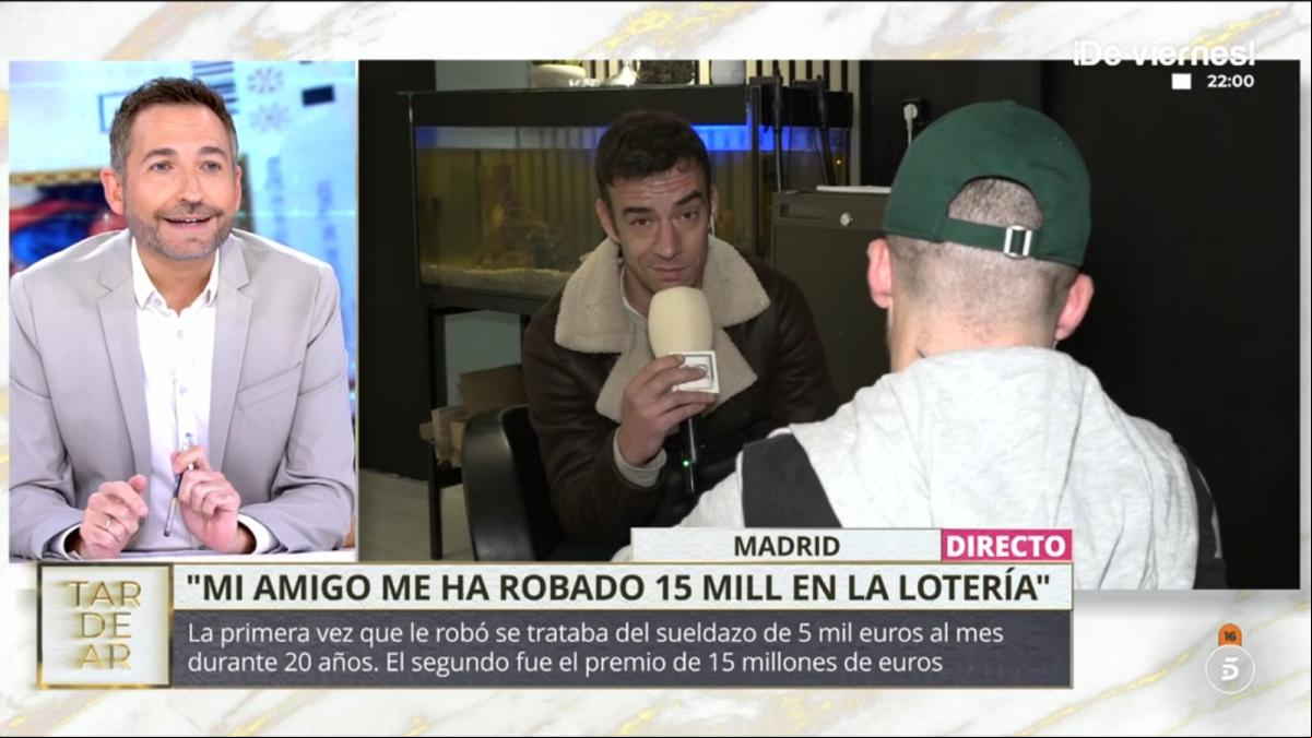 Acoge a su amigo que no puede llegar a fin de mes y éste le roba un billete premiado con 15 millones: Su nivel de vida cambió
