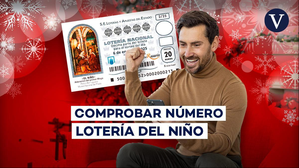 Comprobar resultado del sorteo de hoy de la Lotería del Niño 2025