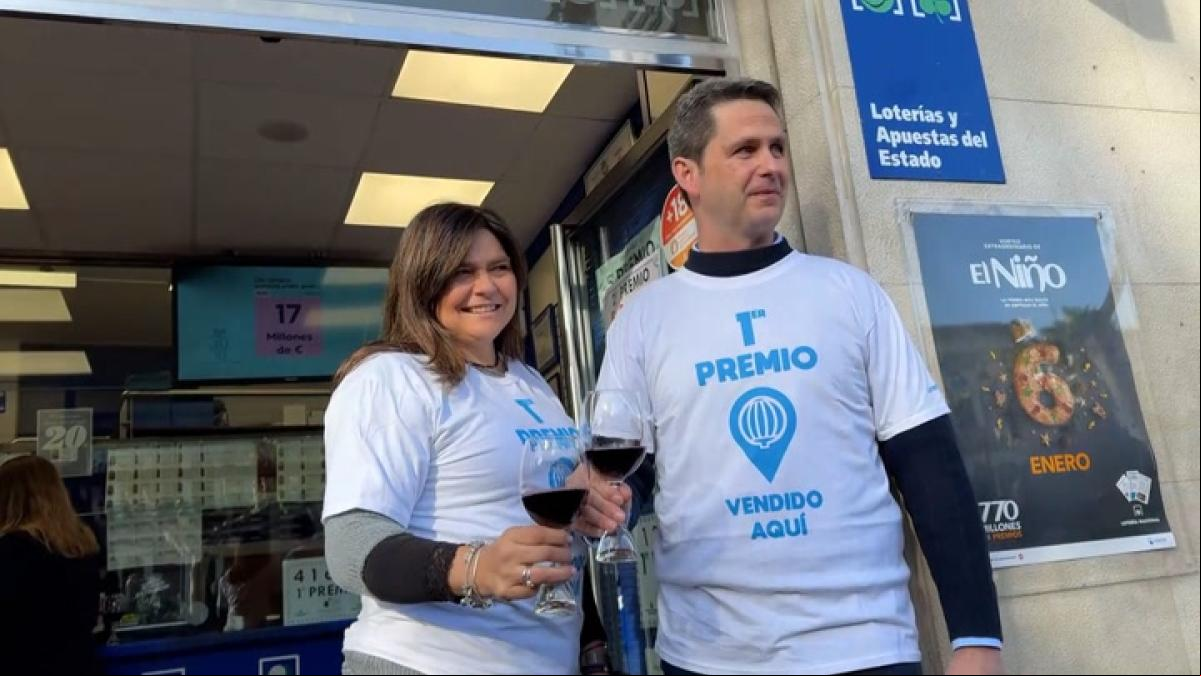 El 72.480, el Gordo de Navidad, vendido íntegro en la istración número 6 de Logroño
