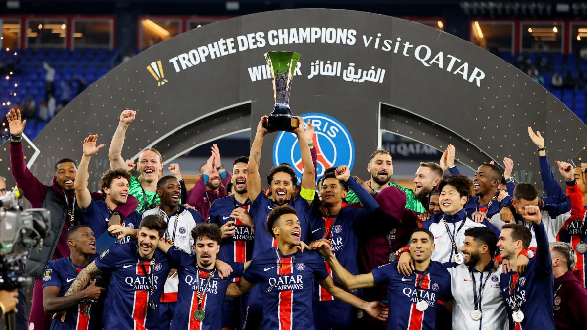 Fabián asiste, Dembélé sentencia y el PSG gana la Supercopa de Francia