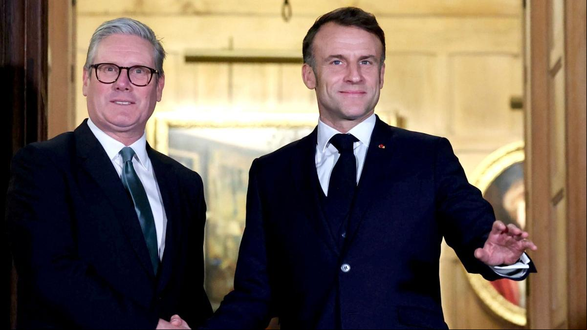 Trump recibirá a Macron y Starmer en la Casa Blanca para hablar de Ucrania