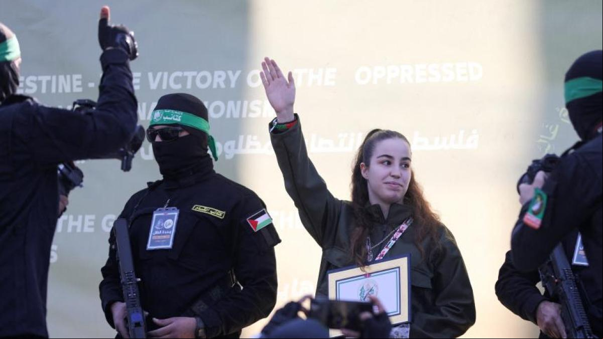 El caos y la represión atraviesan el tercer canje entre Israel y Hamas