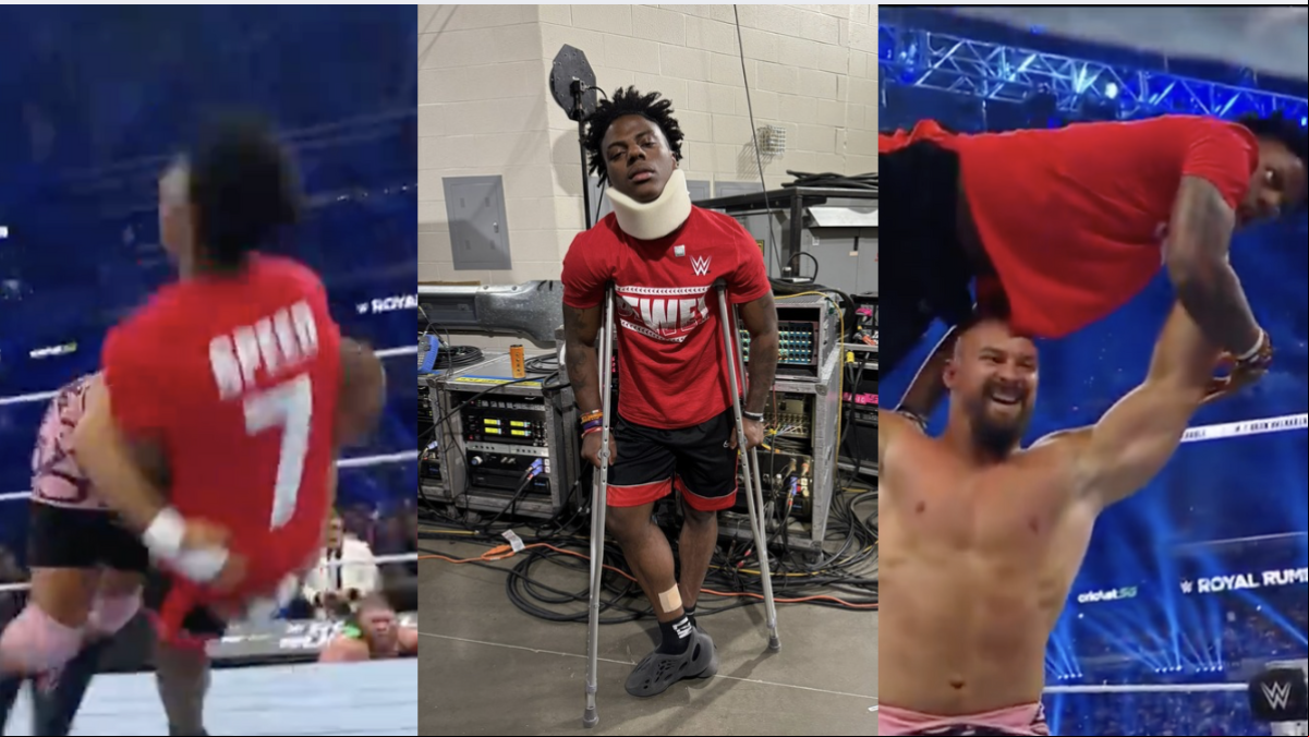 El ‘streamer’ Speed aparece en la WWE y acaba lesionado: “¿Sigue vivo?”