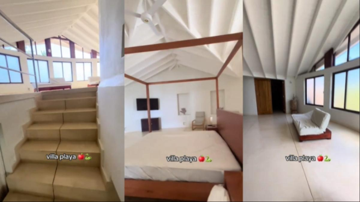 Enseña las habitaciones de los solteros de La isla de las tentaciones en Villa Playa y la gente alucina: Hay una cuna en una habitación Enseña las habitaciones de los solteros de La isla de las tentaciones en Villa Playa y la gente alucina: Hay una cuna en una habitación