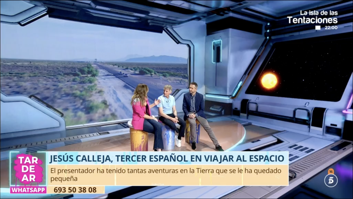 Jesús Calleja todavía no sabe cuándo se producirá el lanzamiento de la nave que le llevará al espacio