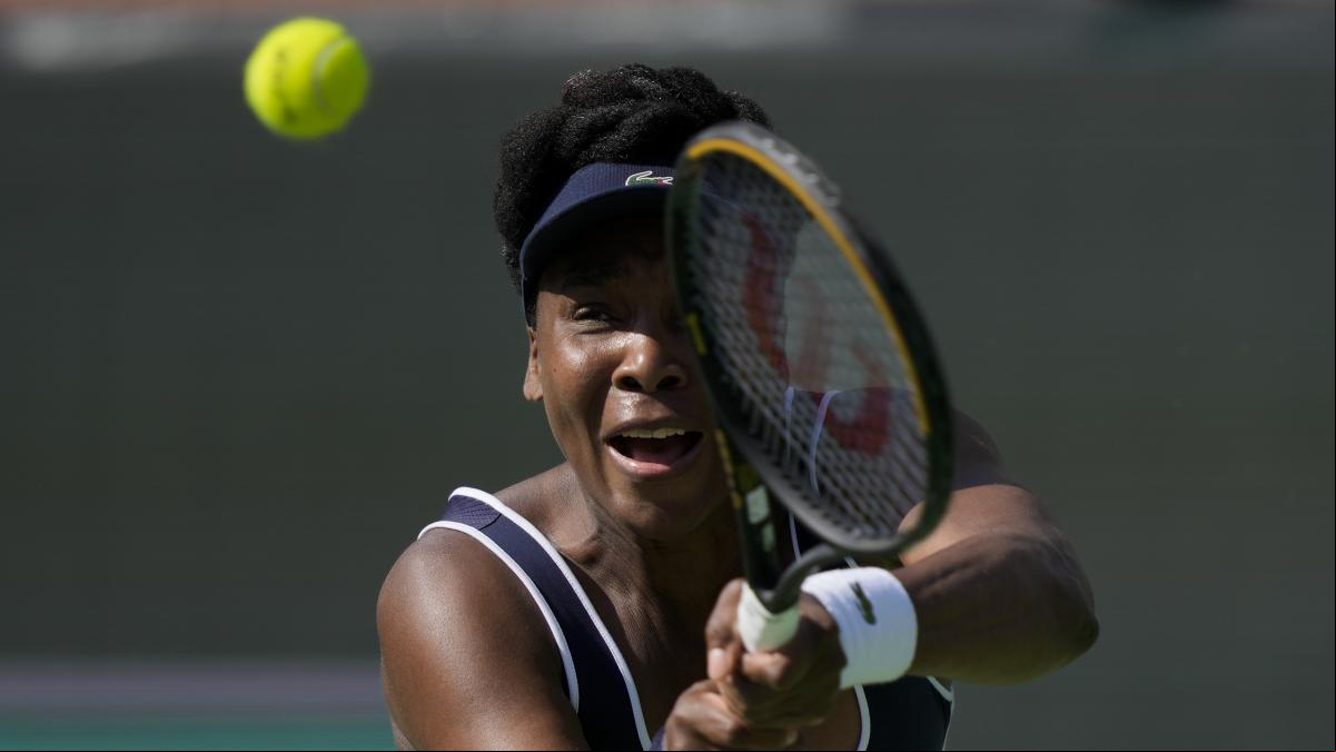 Venus Williams vuelve a jugar a sus 44 años Venus Williams vuelve a jugar a sus 44 años