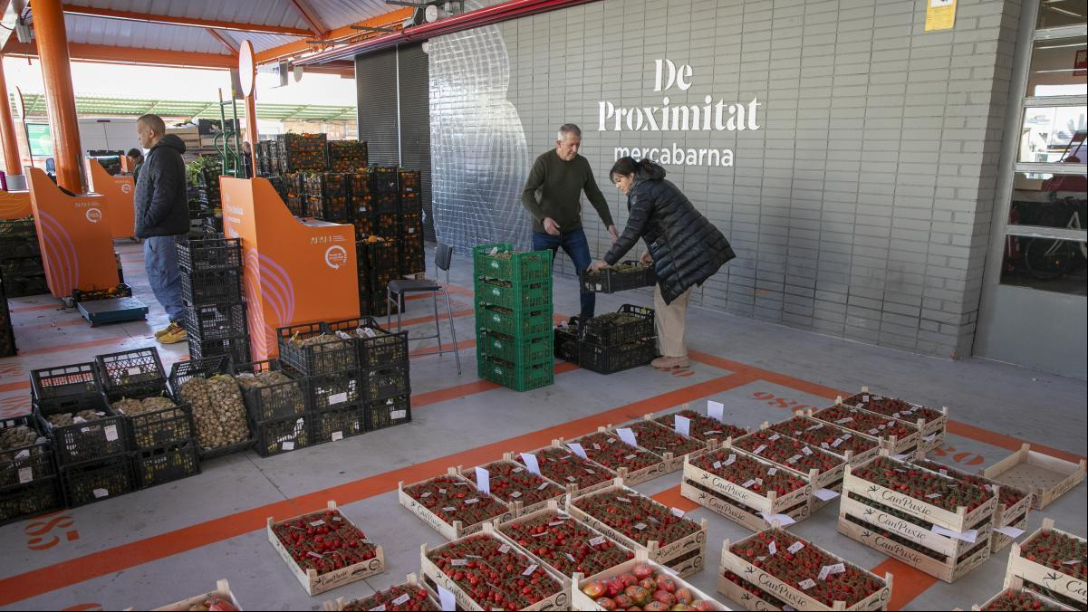 Mercabarna da lustre a los espacios de los alimentos de proximidad