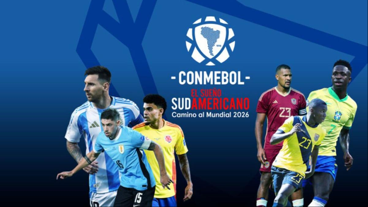 Partidos clasificatorios de la Conmebol para el Mundial 2026: fechas, horarios y dónde verlos