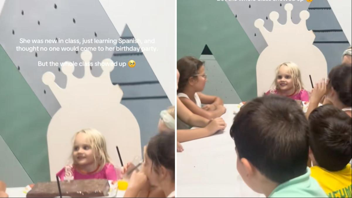 Su hija cumple 5 años poco tiempo después de mudarse a España desde Suecia y la actitud de sus compañeros del colegio en Granada enternece: “Fueron todos a su cumpleaños”