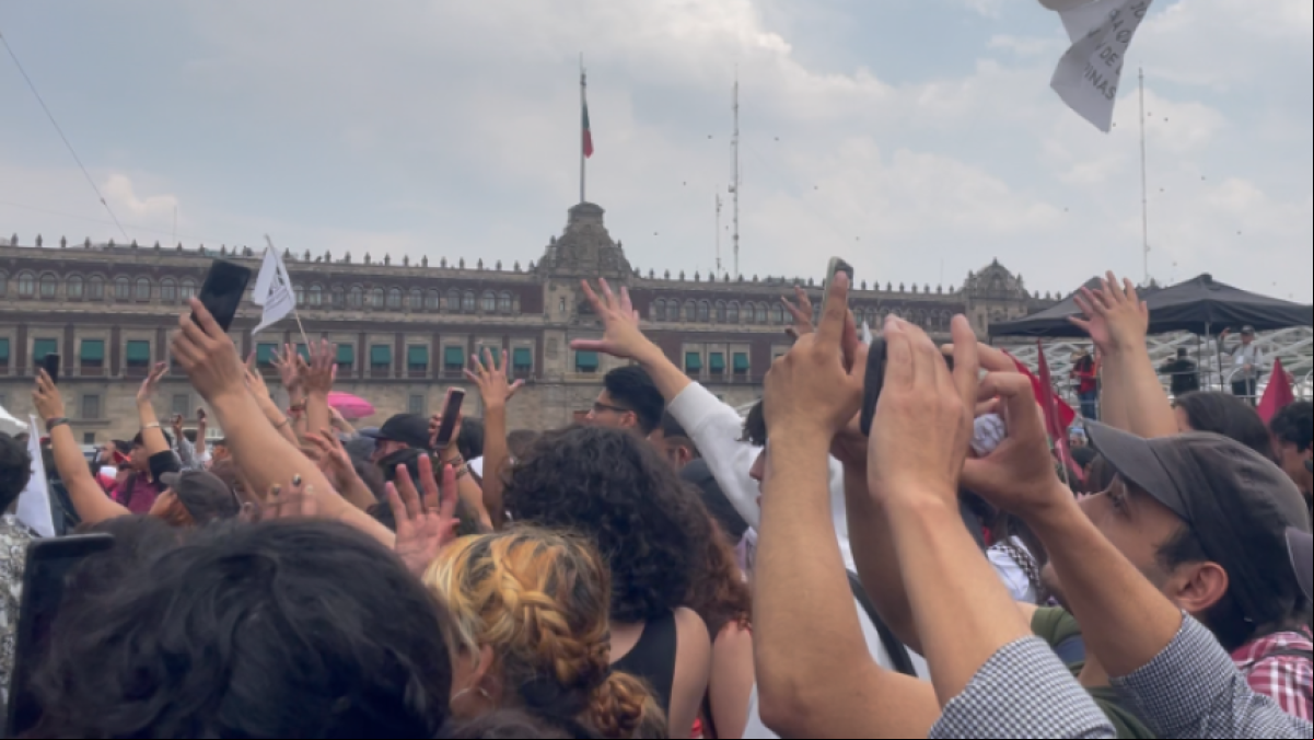 Los estudiantes que recuerdan el pasado revolucionario de Claudia Sheinbaum