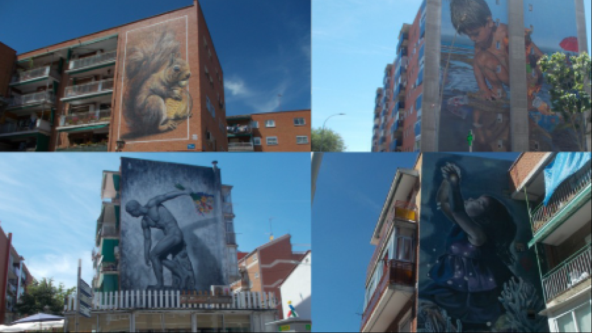 Ruta de los murales verdes de Fuenlabrada