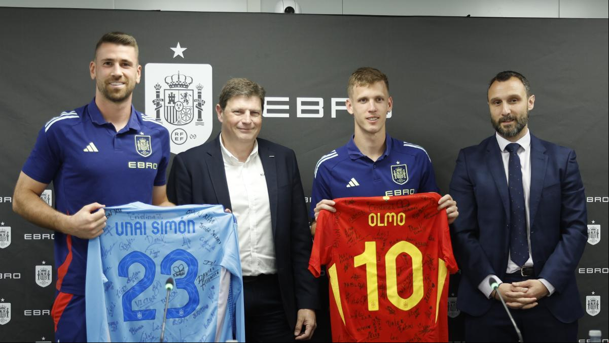 Dani Olmo: “Lamine tiene personalidad y los pies en el suelo” Dani Olmo: “Lamine tiene personalidad y los pies en el suelo”