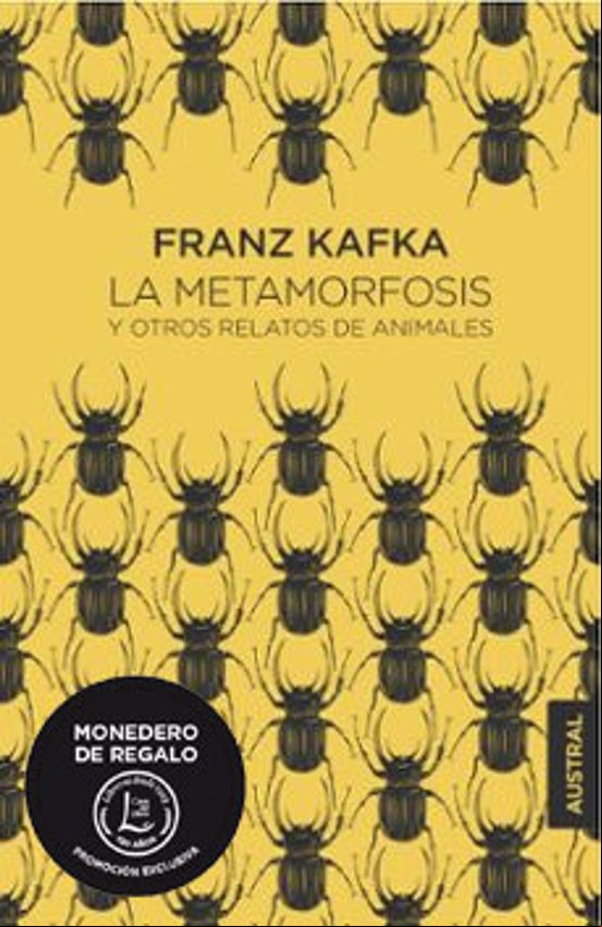 LA METAMORFOSIS Y OTROS RELATOS DE ANIMALES (PACK EXCLUSIVO CDL AUSTRAL + MONEDERO 2023)